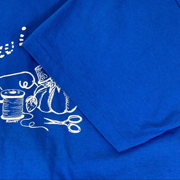 90s “Sewing is Love Made Visible” Vintage T-Shirt - Picture 4 of 5